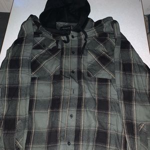Men’s Flannel Hoodie